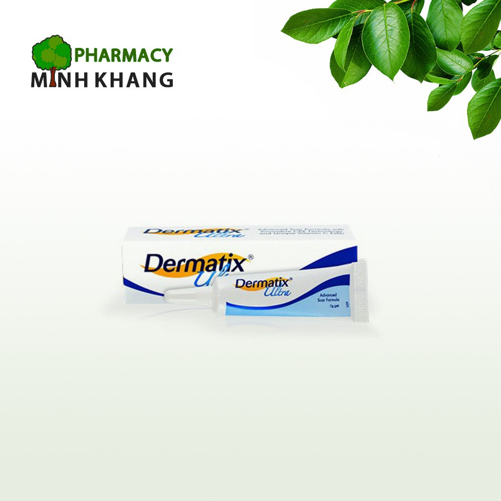 Kem lành sẹo lồi – sẹo thâm lâu năm Dermatix Ultra chai 15g và 7g