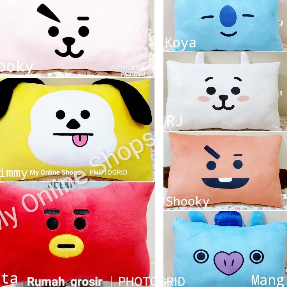 Gối Ôm Hình Bt21 Cooky Bts Cỡ Lớn