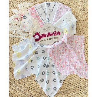 KHĂN SỮA SỢI TRE CORDI HÀN QUỐC SET 10C