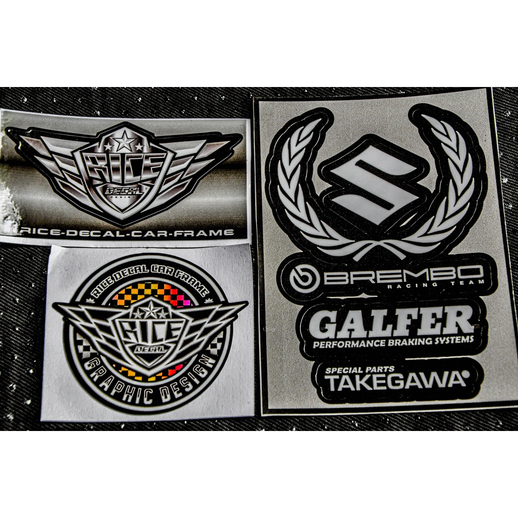 Tem RANGCING Dán Dè Xe máy và Tất Cả Màu sơn