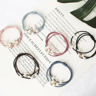 Dây buộc tóc hạt ngọc