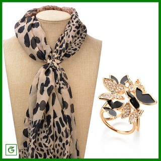 Kẹp cài khăn turban quàng cổ cao cấp nhiều mẫu