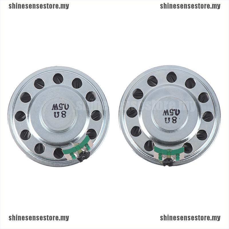 Set 2 Loa 50mm 8 Ohms 0.5 Watt 0.5w 8r Chất Lượng Cao