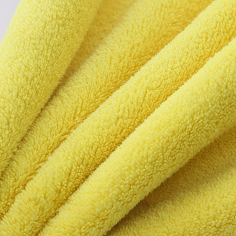 Khăn Lau Kính Chắn Gió Bằng Sợi Polyester Hai Mặt Siêu Thấm Hút Chất Lượng Cao