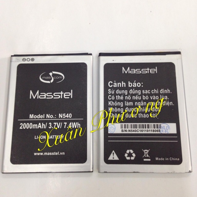 Pin Masstel N540