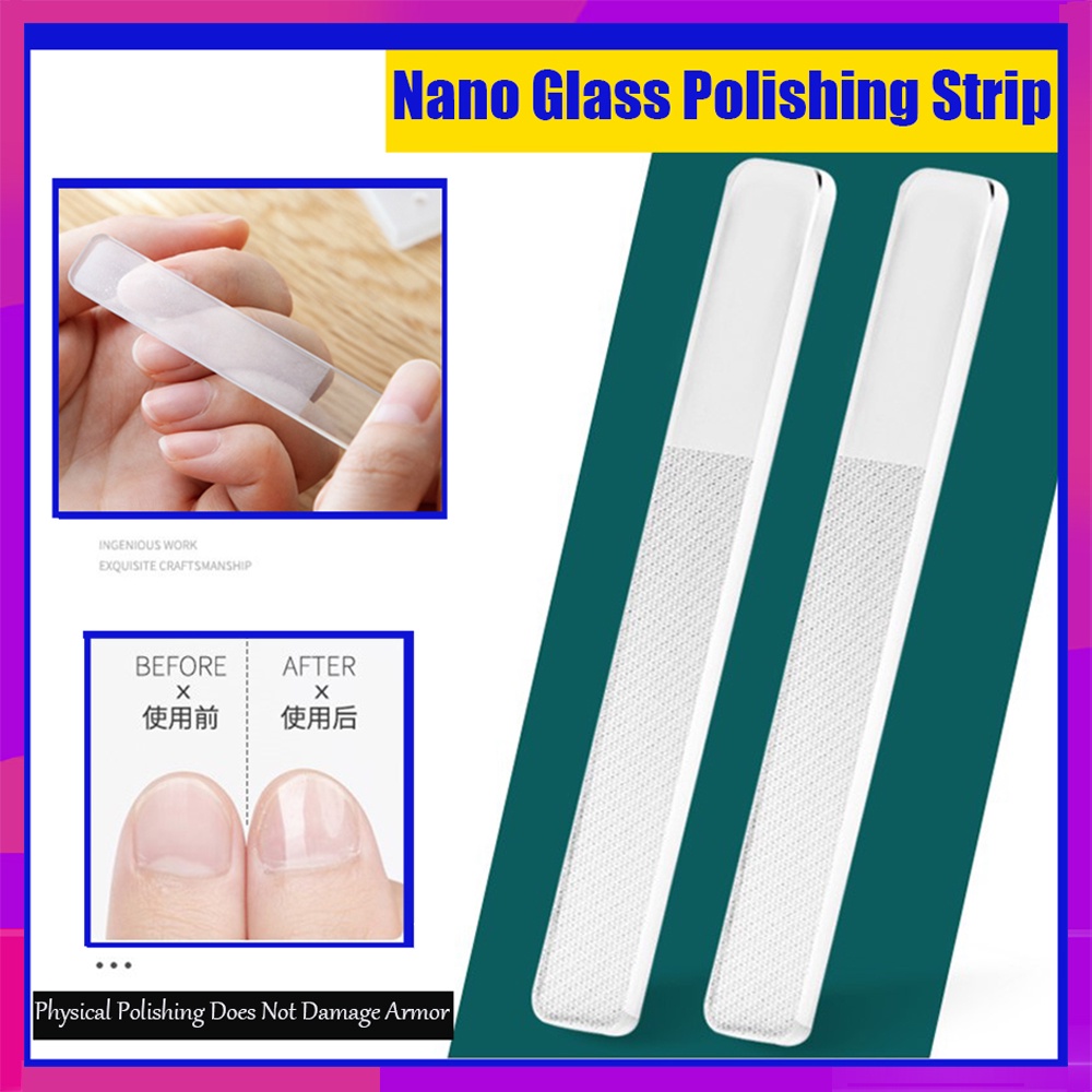 Cây Dũa Móng Tay Mặt Kính Nano Chuyên Dụng Chất Lượng Cao