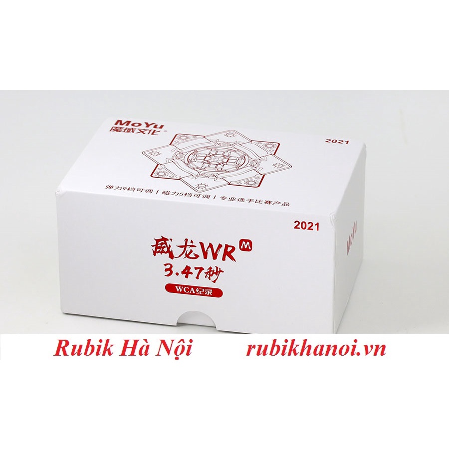 Rubik 3x3 Moyu Weilong WRM 2021 Có Nam Châm Điều Chỉnh Cao Cấp Nhất