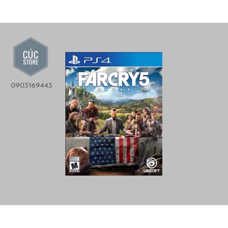 Đĩa chơi game PS4: Far Cry 5