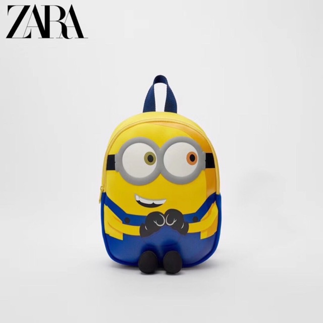 [Hàng Sẵn -Xuất Dư Zara] Balo Minion Phối Màu Cực Xinh Cho Bé Mẫu Giáo