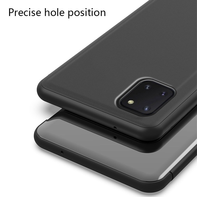 Lật Bao Nắp Cứng Tráng Gương Thông Minh Cho Điện Thoại Samsung Galaxy Note 10 Lite Ốp | BigBuy360 - bigbuy360.vn