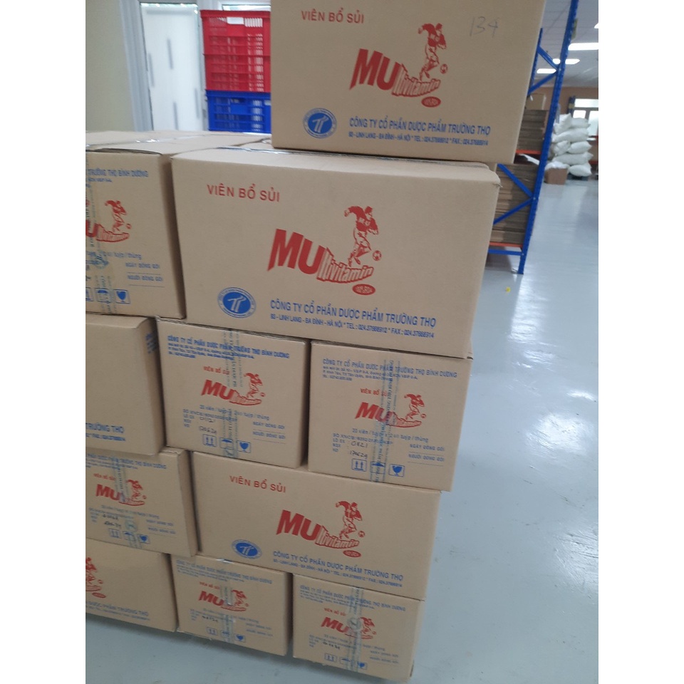 Viên sủi bổ sung vitamin MULTIVITAMIN Vị Cam, tăng sức đề kháng, Tuýp 20 viên - Sản phẩm Chính Hãng