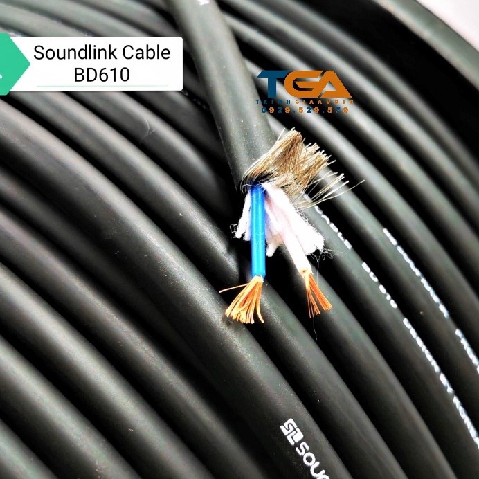 Dây tín hiệu Audio, Microphone chính hãng Soundline. Báo giá 1M