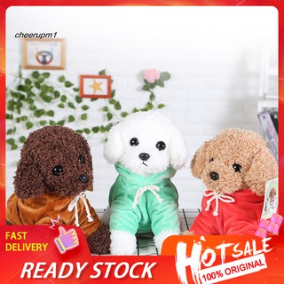 Thú nhồi bông đồ chơi hình chú chó poodle đáng yêu