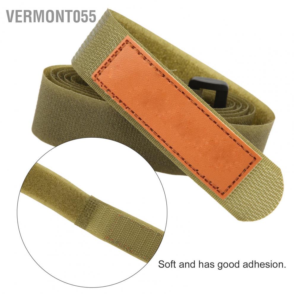 Vermont055 4 Pcs Outdoor Straps Good Adhesion Soft Adjustable Band Cable Ties Reusable for Item Storage