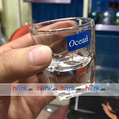 [Đại lý Ocean] Bộ 6 Ly chén uống rượu mắt trâu hạt mít nhỏ ocean thái lan Plaza Shot P0210 đẹp cao cấp giá rẻ