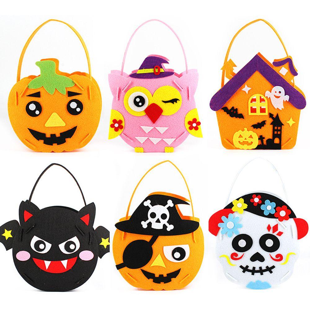 Set 3 Túi Đựng Kẹo Chủ Đề Halloween Cho Bé