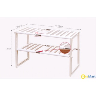 Kệ để gầm bếp đa năng 2 tầng