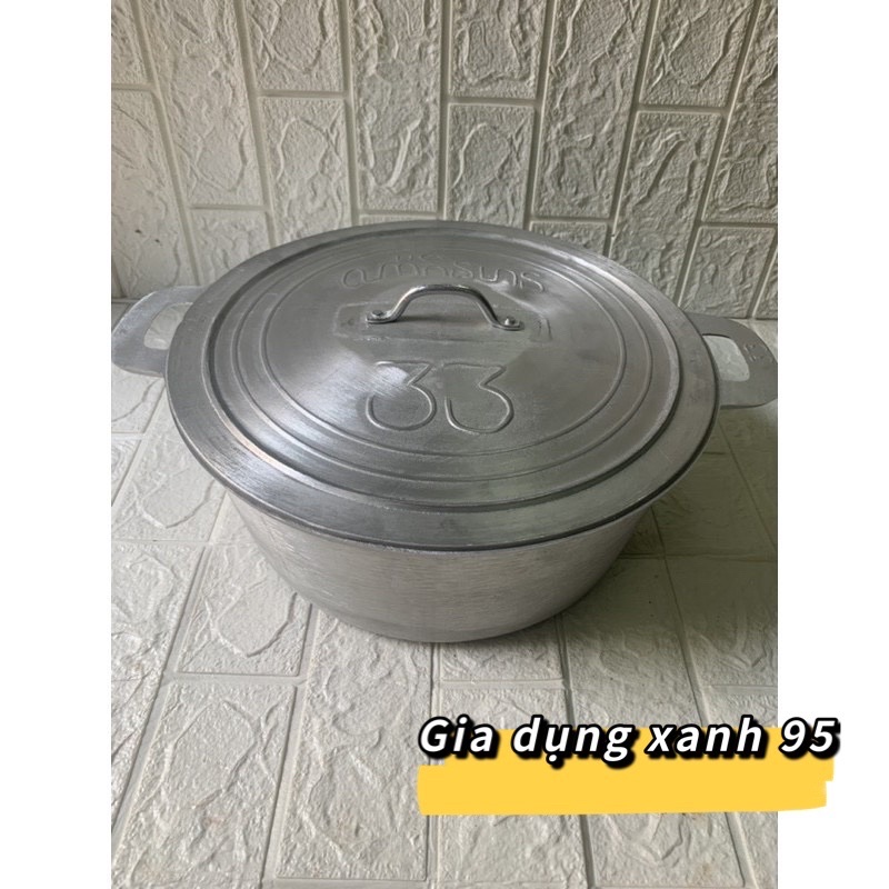 Nồi gang miên đúc hàng cao cấp 33cm siêu chất lượng