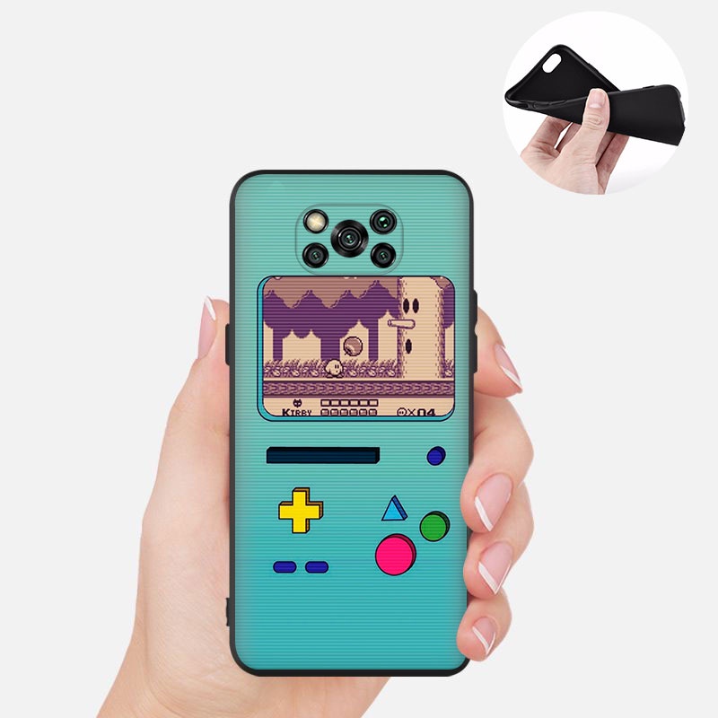 Ôp Điện Thoại Silicon Dẻo Họa Tiết Cậu Bé Máy Chơi game Độc Đáo Cho xiaomi poco f2 pro f3 m3 m3 pro 6z8i Ốp