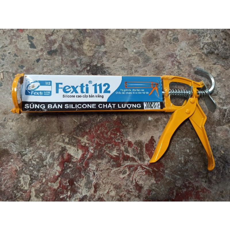 Súng bắn silicone dán kính bể cá cao cấp hiệu Fexti 112