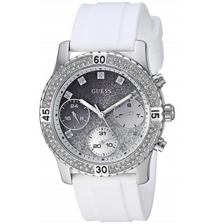 Đồng Hồ Nữ Guess U1098L1 38mm Dây Silicon Trắng Chính Hãng