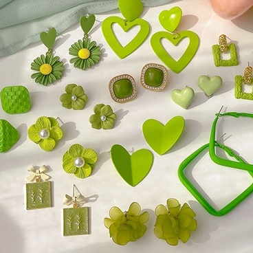 Khuyên Tai Dáng Dài Hình Tròn Thời Trang Nữ Tính