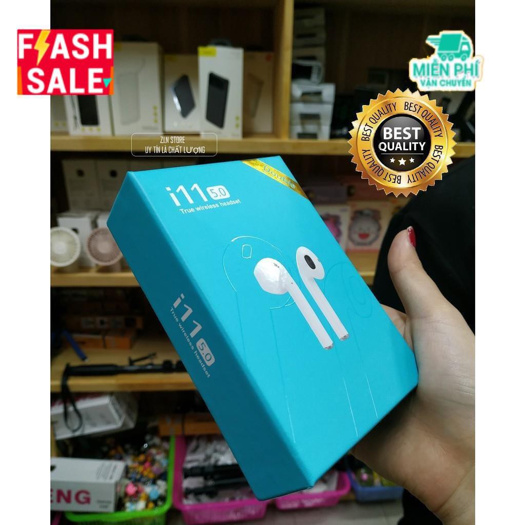 Tai Nghe Bluetooth i11 2019 Tws Bluetooth 5.0 Stereo Super Bass