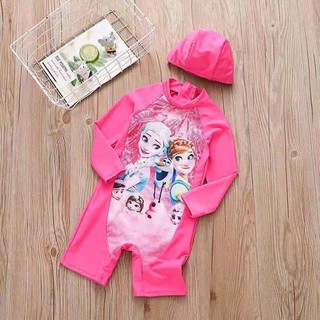Bộ bơi liền công chúa elsa bé gái