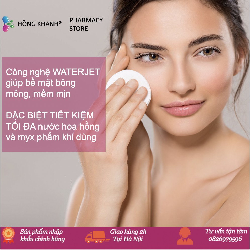 Bông tẩy trang My comfort Premium mềm mịn túi 120 miếng