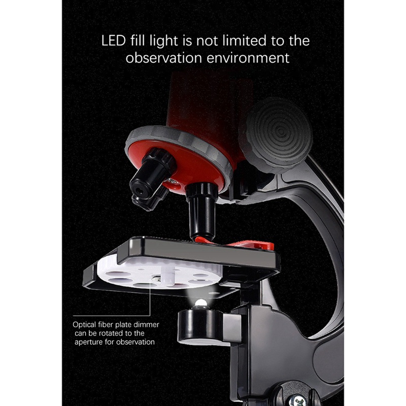 Bộ Đồ Chơi Kính Hiển Vi 1200 Lần Thí Nghiệm Khoa Học Giáo Dục Cho Bé