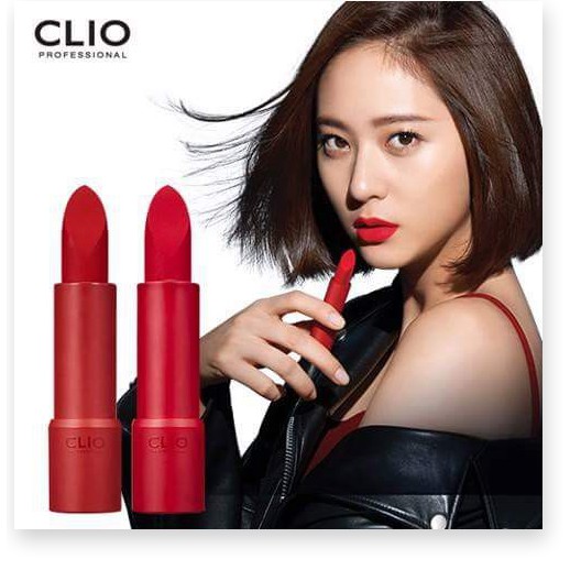 [Mã giảm giá mỹ phẩm chính hãng] Son lì Clio Rouge Heel Velvet 3.4g