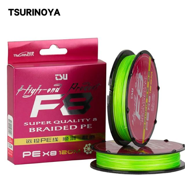 Dây PE Tsurinoya F8 Chuẩn Size Nhật