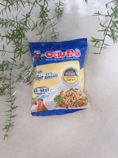 Cháo Gấu đỏ Thịt bằm (Combo 5 gói)