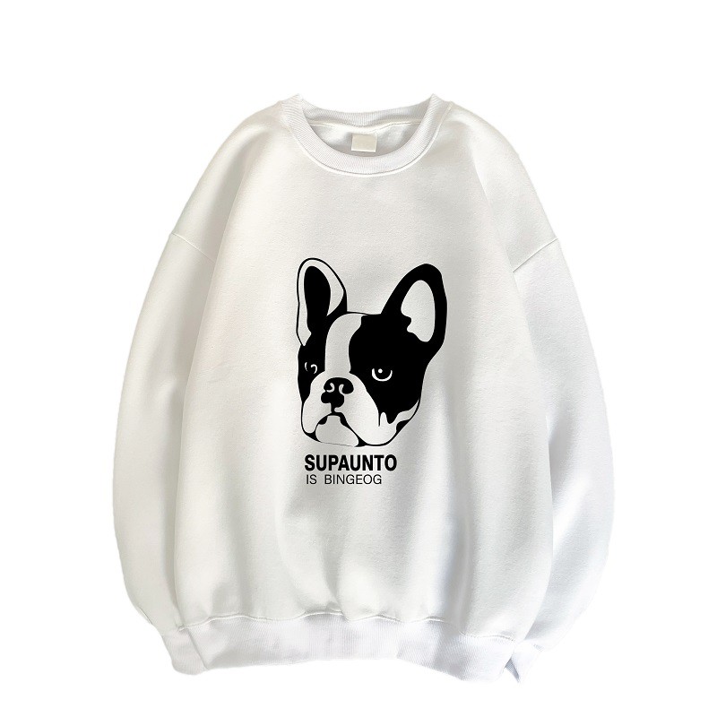 Áo Sweater BullDog đủ màu Unisex phong cách Hàn Quốc cá tính, Chất Nỉ Dày Dặn Ấm Áp mã HD97 - Quà tặng ngẫu nhiên | BigBuy360 - bigbuy360.vn
