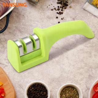 Dụng Cụ Mài Dao 3 Ngăn Bằng Thép Không Gỉ Chất Lượng Cao