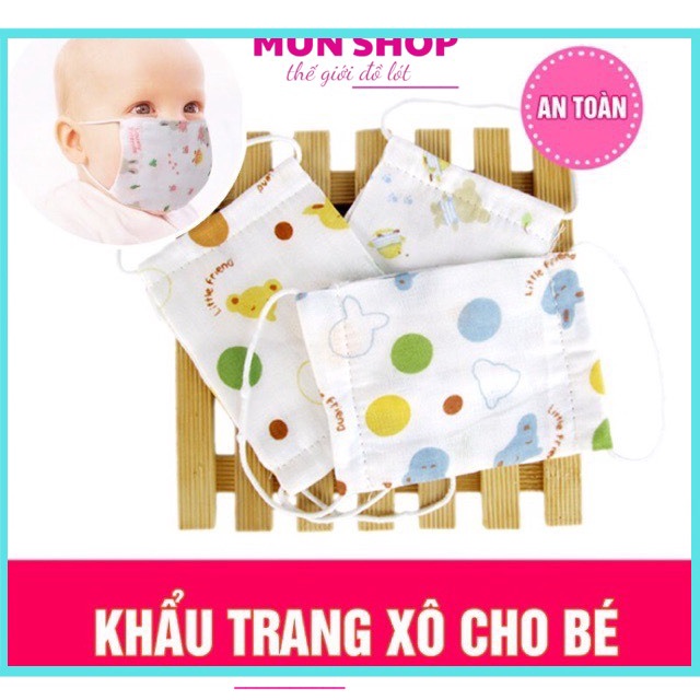 COMBO 2 KHẨU TRANG XÔ NHẬT CHO BÉ