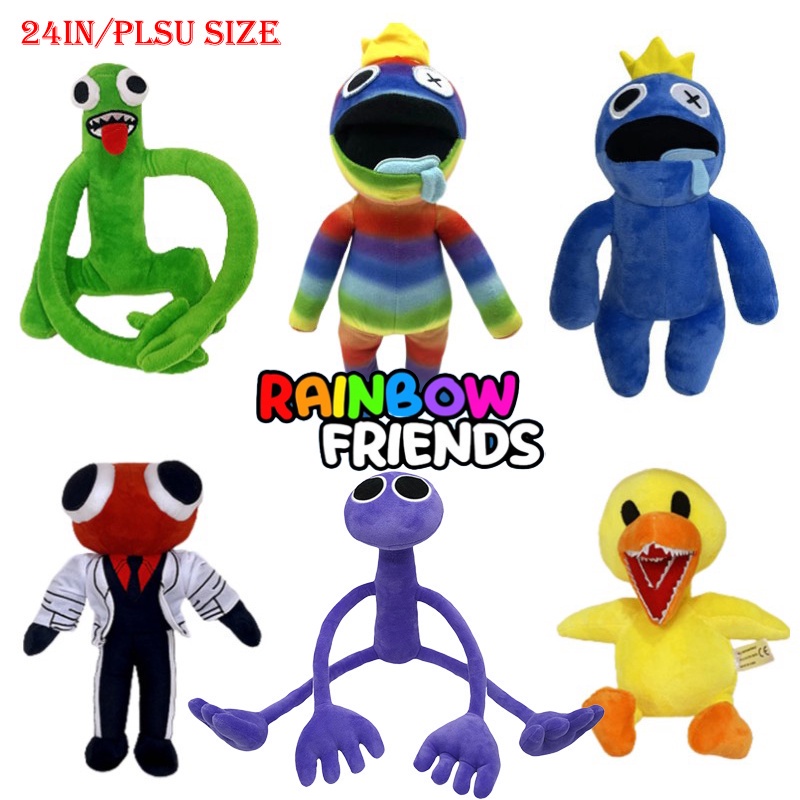 60cm Rainbow Friends Roblox Game Peripheral Plush Toy Christmas Gift Doll