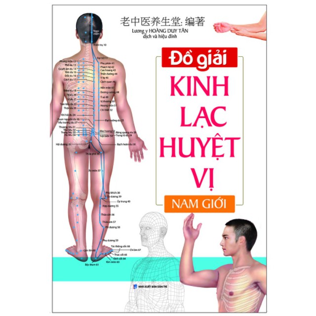 Sách - Đồ giải Kinh Lạc Huyệt Vị Nam giới