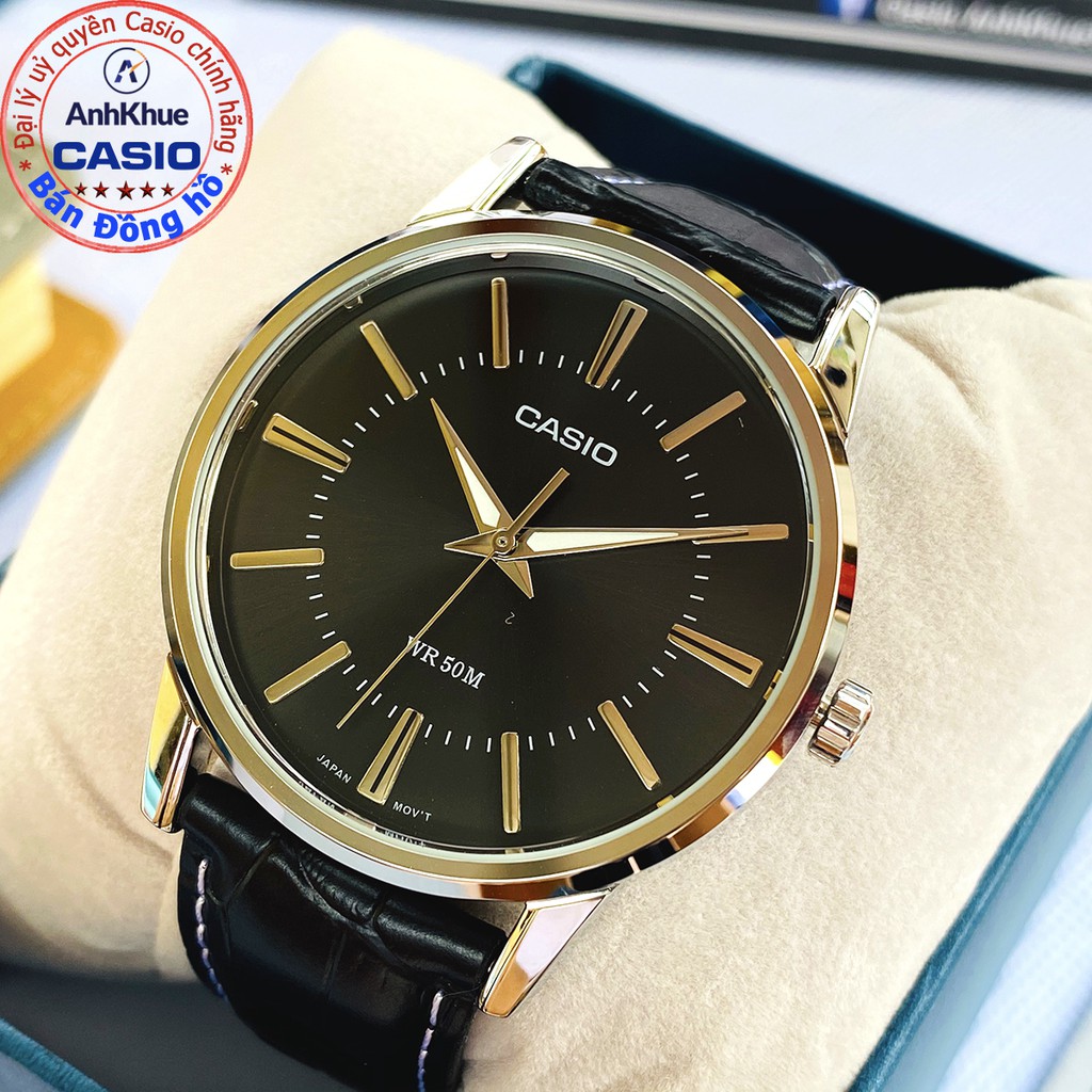 Đồng hồ nam Casio MTP-1303 chính hãng Anh Khuê MTP-1303D-7A MTP-1303L-1A dây thép không gỉ chống nước 50m | BigBuy360 - bigbuy360.vn