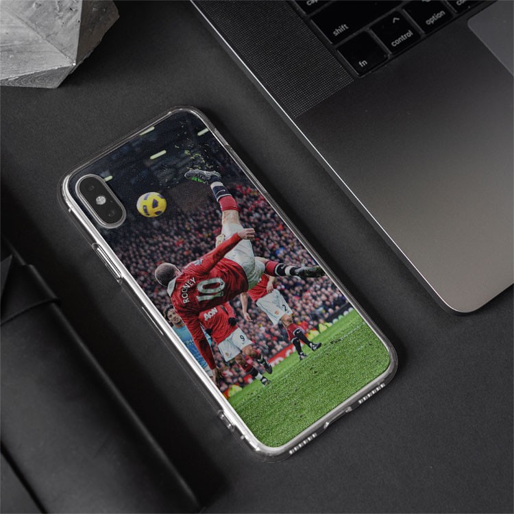 Ốp lưng ốp Iphone W. Rooney Manchester United ngả bàn đèn yêu quý từ 6 đến 12 MAN20210177