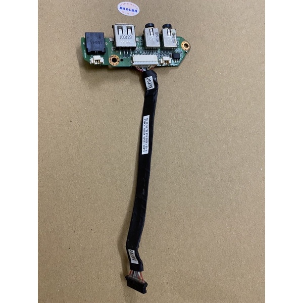 Board jack âm thanh và cổng usb laptop Clevo C4500
