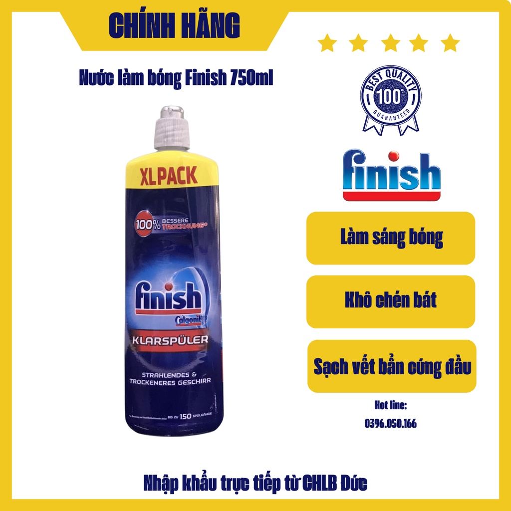 Nước làm bóng Finish (750ml)