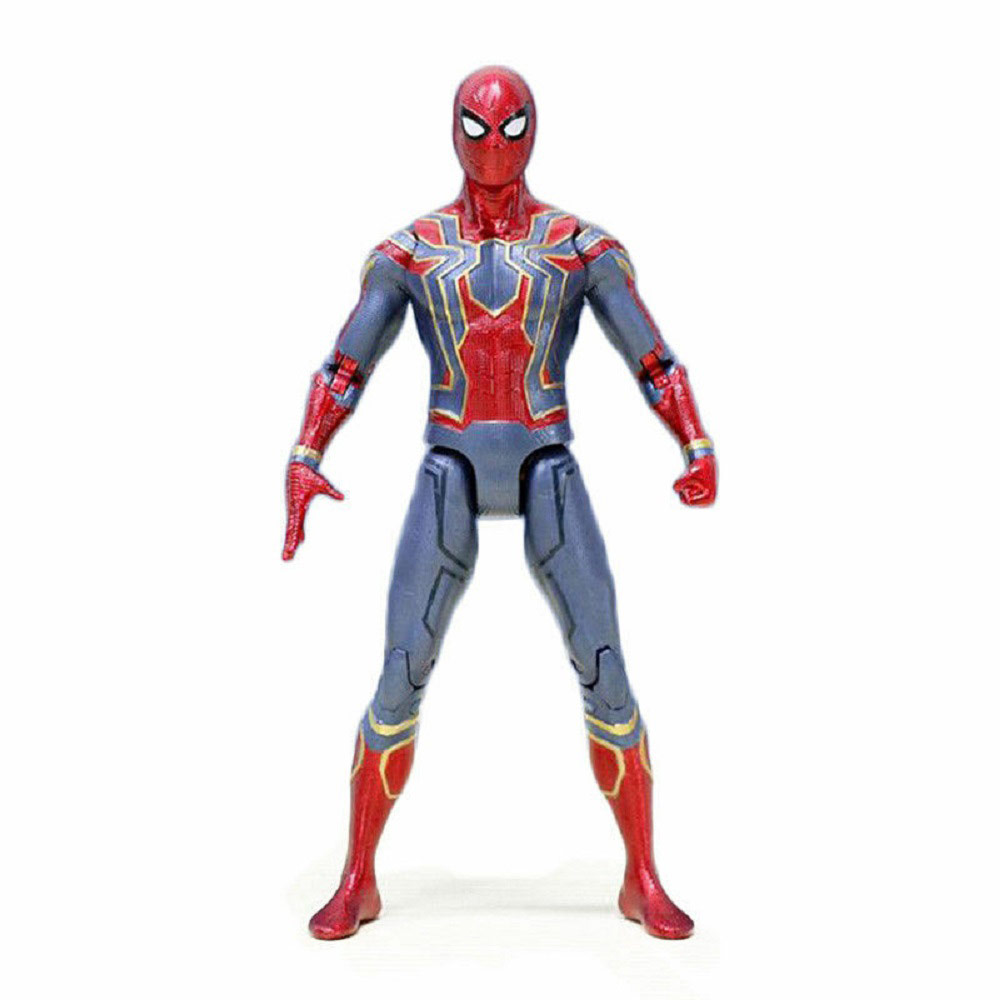 Details about  Avengers 3 Infinity War Iron Spiderman 6" Spider-Man Action Figure Toys Gifts UK