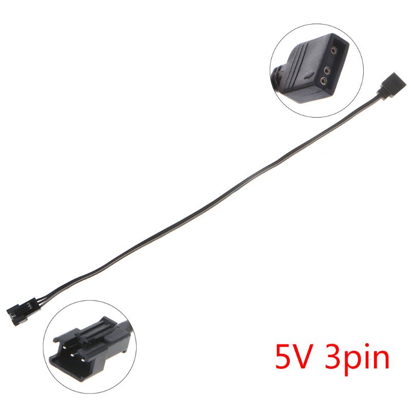 Cáp Chuyển Đổi Từ Cổng RGB 5V 3Pin Sang JST SM 3Pin Chuyên Dụng Cho Bo Mạch Chủ Máy Tính