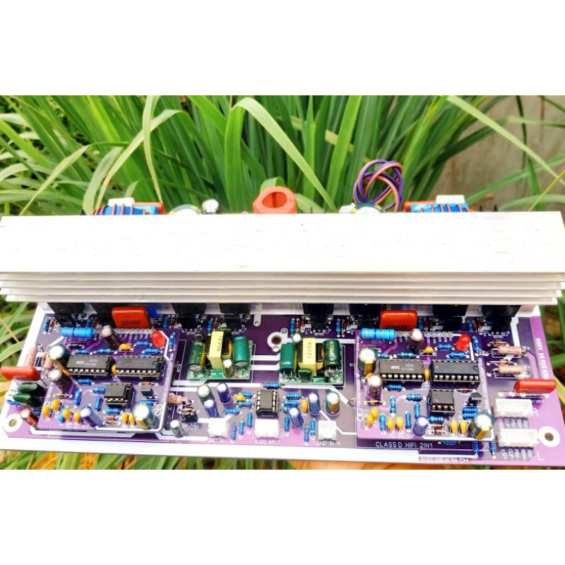 Mạch công suất class D 2 kênh stereo 2500W x 2