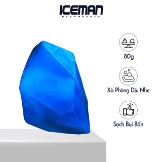 Xà Phòng Rửa Nam Mặt BLUEMAN, Giúp Trị Mụn 80g ZL59
