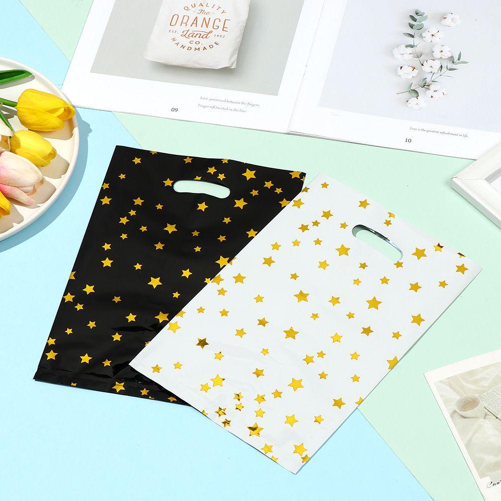 10 / 20 / 50 Túi Đựng Kẹo Hình Ngôi Sao Năm Cánh Nhiều Màu Sắc