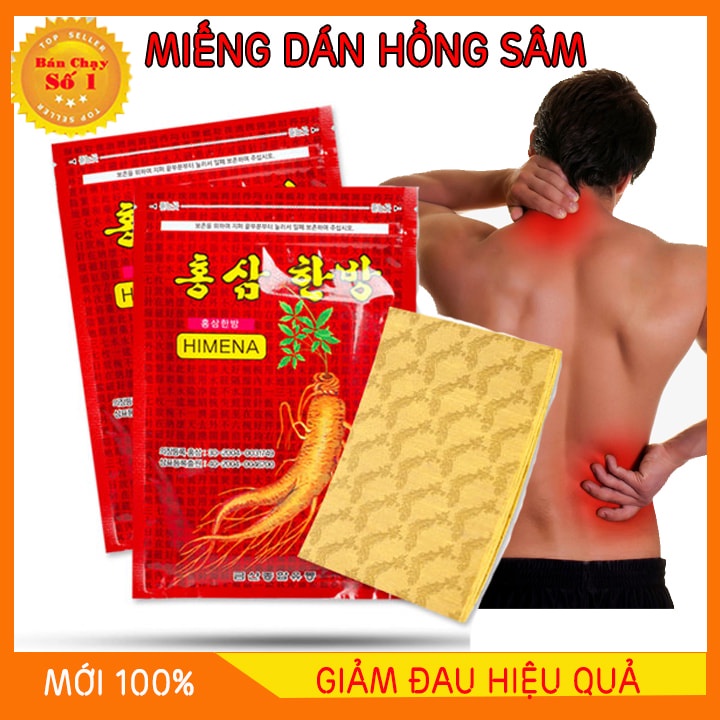 Cao Dán Sâm Đỏ HIMENA Hàn Quốc 20m/túi