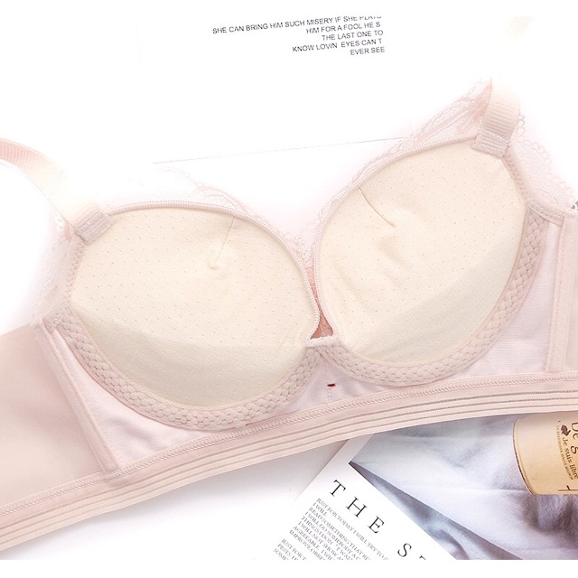 ÁO NGỰC REN NÂNG NGỰC 4CM ,ÁO LÓT KHÔNG GỌNG ĐỆM DÀY SIÊU ĐẨY VÒNG 1,CHE MỠ LƯNG,THẤM HÚT MỒ HÔI