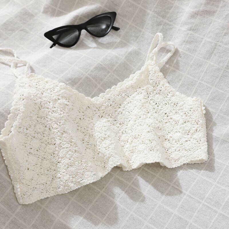 Áo Dệt Kim Hai Dây Dáng Rộng Phong Cách Hàn Quốc Thời Trang Cho Nữ